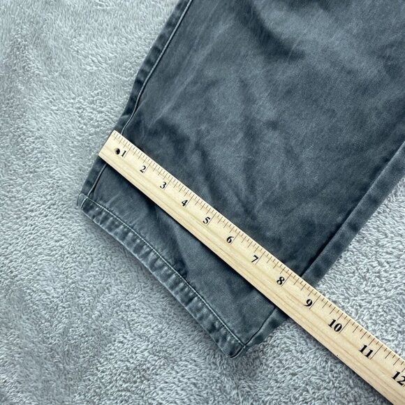 Peter Millar 34 Gray Pima Cotton Pants Straight Fit Casual Style Mens 1122 - Picture 7 of 9